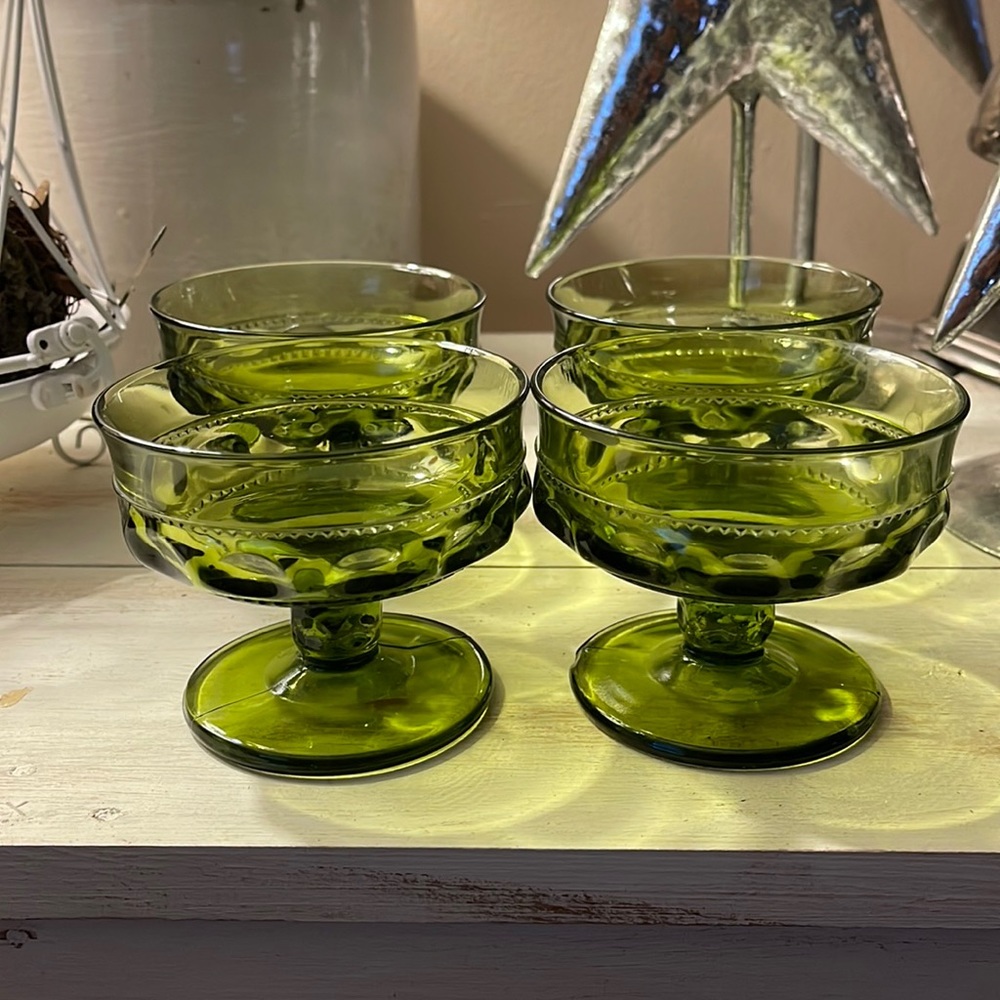 Vintage glassware